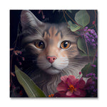 Floral Cat I by Kian (Diamond Painting)