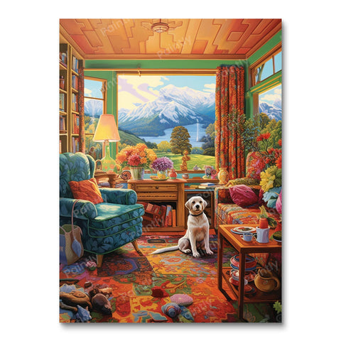 Paws in Plush (Diamond Painting)