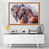 Dream Modern Art Popular Colorful Horse Diamond Painting 