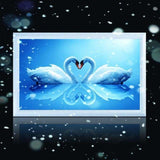 Dream Wall Decor Swan Pattern Full Drill - 5D Diamond 