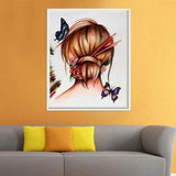 Full Drill - 5D Diamond Painting Kits Watercolor Portrait 