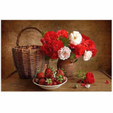 Full Drill - 5D DIY Diamond Painting Kits Beautiful Red And 