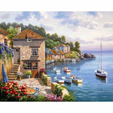 Full Drill - 5D DIY Diamond Painting Kits Beautiful Seaside 