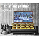 Full Drill - 5D DIY Diamond Painting Kits Winter Landscape 