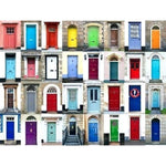 Full Drill - 5D DIY Diamond Painting Kits Cartoon Colorful Door To World - NEEDLEWORK KITS