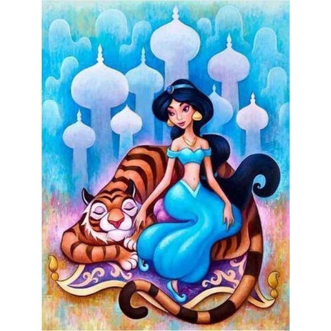 Hot Sale Cartoon Beauty And Animal Full Drill - 5D Diy Diamond Painting Kits VM9842 - NEEDLEWORK KITS