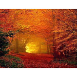 Landscape Autumn Forest Diy Full Drill - 5D Crystal Diamond Painting Kits VM39030 - NEEDLEWORK KITS