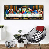 Large Size Last Supper Home Decor Full Drill - 5D DIY Diamond Painting Kits VM8170 - NEEDLEWORK KITS
