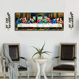 Large Size Last Supper Home Decor Full Drill - 5D DIY Diamond Painting Kits VM8170 - NEEDLEWORK KITS