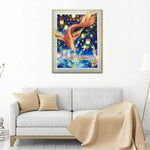 Full Drill - 5D DIY Diamond Painting Kits Fantastic Fish Sky Latterns - NEEDLEWORK KITS