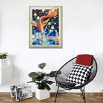 Full Drill - 5D DIY Diamond Painting Kits Fantastic Fish Sky Latterns - NEEDLEWORK KITS