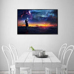 Night Sky Landscape Full Drill - 5D Diy  Diamond Painting Kits QB6538 - NEEDLEWORK KITS