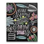 Special Black Board Word Home Decor Full Drill - 5D Diy Diamond Painting Kits VM19685 - NEEDLEWORK KITS