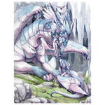 Full Drill - 5D DIY Diamond Painting Kits White Abstract Dragon - NEEDLEWORK KITS