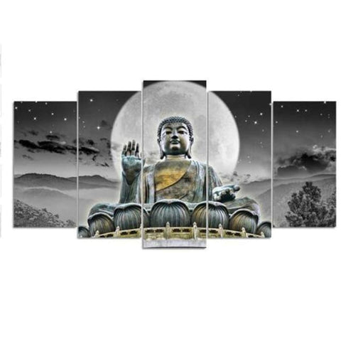 Full Drill - 5D DIY Diamond Painting Kits 5pcs Heavenly Buddha Religion - NEEDLEWORK KITS