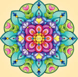 Mandala pattern. Full Drill Diamond Painting Abstract - NEEDLEWORK KITS