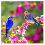 Full Drill - 5D DIY Diamond Painting Kits Beautiful Bird On the Flower Branches - NEEDLEWORK KITS