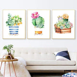 Full Drill - 5D DIY Diamond Painting Kits Cartoon Plant Cactus - NEEDLEWORK KITS