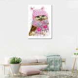 Dream Rhinestones Owl Pattern Full Drill - 5D Diy Diamond 