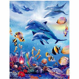 Dream Sea Animal Dolphin Full Drill - 5D Diy Diamond 