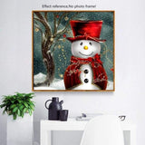 Full Drill - 5D DIY Diamond Painting Kits Cartoon Dream Snowman - NEEDLEWORK KITS