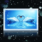 Dream Wall Decor Swan Pattern Full Drill - 5D Diamond 