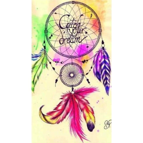 Full Drill - 5D DIY Diamond Painting Kits Colorful Dream Catcher - NEEDLEWORK KITS