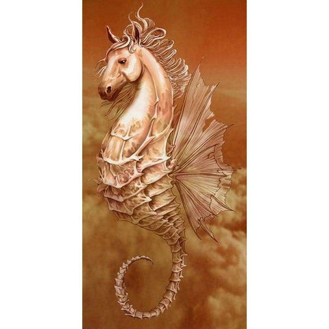 Full Drill - 5D DIY Diamond Painting Kits Fantasy Seahorse in the Sky - NEEDLEWORK KITS