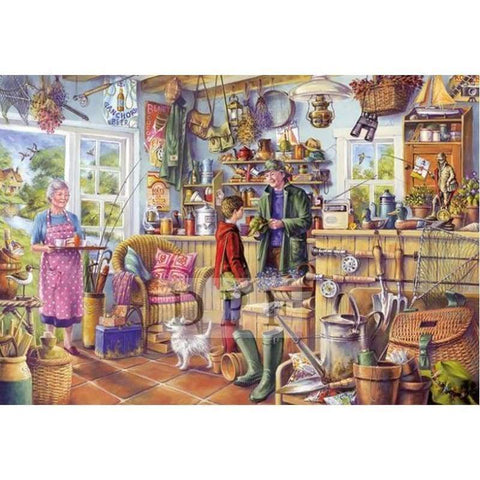 Fishing Store- Full Drill Diamond Painting - NEEDLEWORK KITS