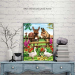 Full Drill - 5D Diamond Painting Kits Colored Drawing Duck 