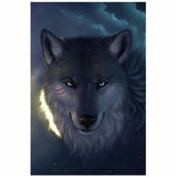 Full Drill - 5D Diamond Painting Kits Cool Wolf - 777