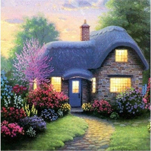 Full Drill - 5D Diamond Painting Kits Cottage Picture