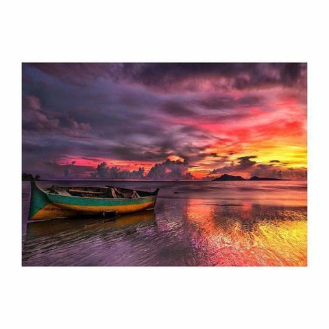 Full Drill - 5D Diamond Painting Kits Fantasy Colorful Lake 