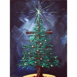 Full Drill - 5D Diamond Painting Kits Jesus Christmas Tree -