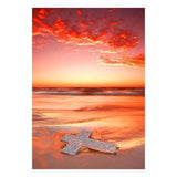 Full Drill - 5D Diamond Painting Kits Warm Series Beach 