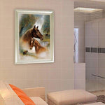 Full Drill - 5D Diamond Painting Kits Watercolor Warm and 