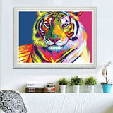 Full Drill - 5D Diamond Painting Kits Watercolored Animal 