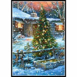 Full Drill - 5D Diamond Painting Kits Winter Christmas Tree 