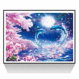 Full Drill - 5D DIY Diamond Painting Kits Artistic Moon 