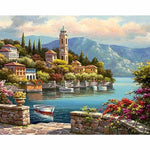 Full Drill - 5D DIY Diamond Painting Kits Beautiful Town By 