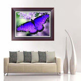 Full Drill - 5D DIY Diamond Painting Kits Blue Purple 