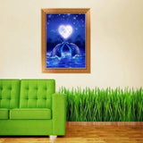 Full Drill - 5D DIY Diamond Painting Kits Blue Starry Night 