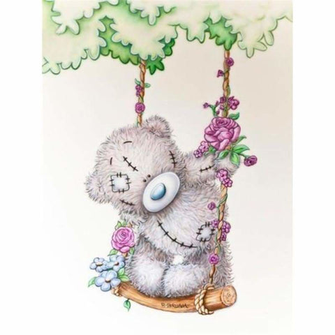 Full Drill - 5D DIY Diamond Painting Kits Cartoon Cute Bear 