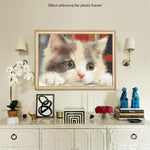 Full Drill - 5D DIY Diamond Painting Kits Cartoon Cute Cat