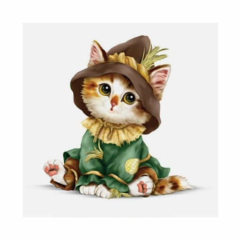 Full Drill - 5D DIY Diamond Painting Kits Cartoon Cute Cat