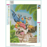 Full Drill - 5D DIY Diamond Painting Kits Cartoon Funny Dog 