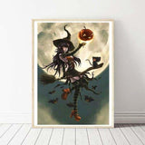 Full Drill - 5D DIY Diamond Painting Kits Cartoon Halloween 