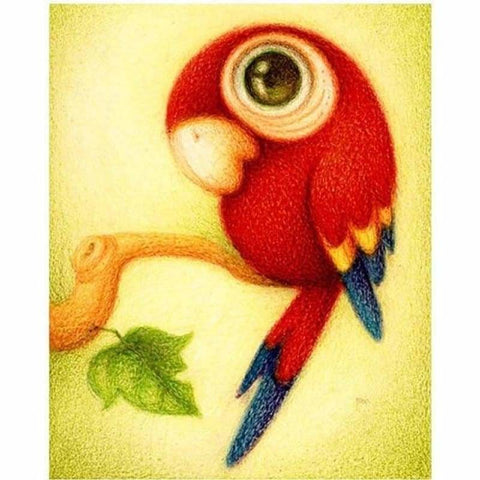 Full Drill - 5D DIY Diamond Painting Kits Cartoon Parrot - 3