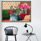 Full Drill - 5D DIY Diamond Painting Kits Cartoon Pet Dog 