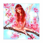 Full Drill - 5D DIY Diamond Painting Kits Cartoon Pink Angel